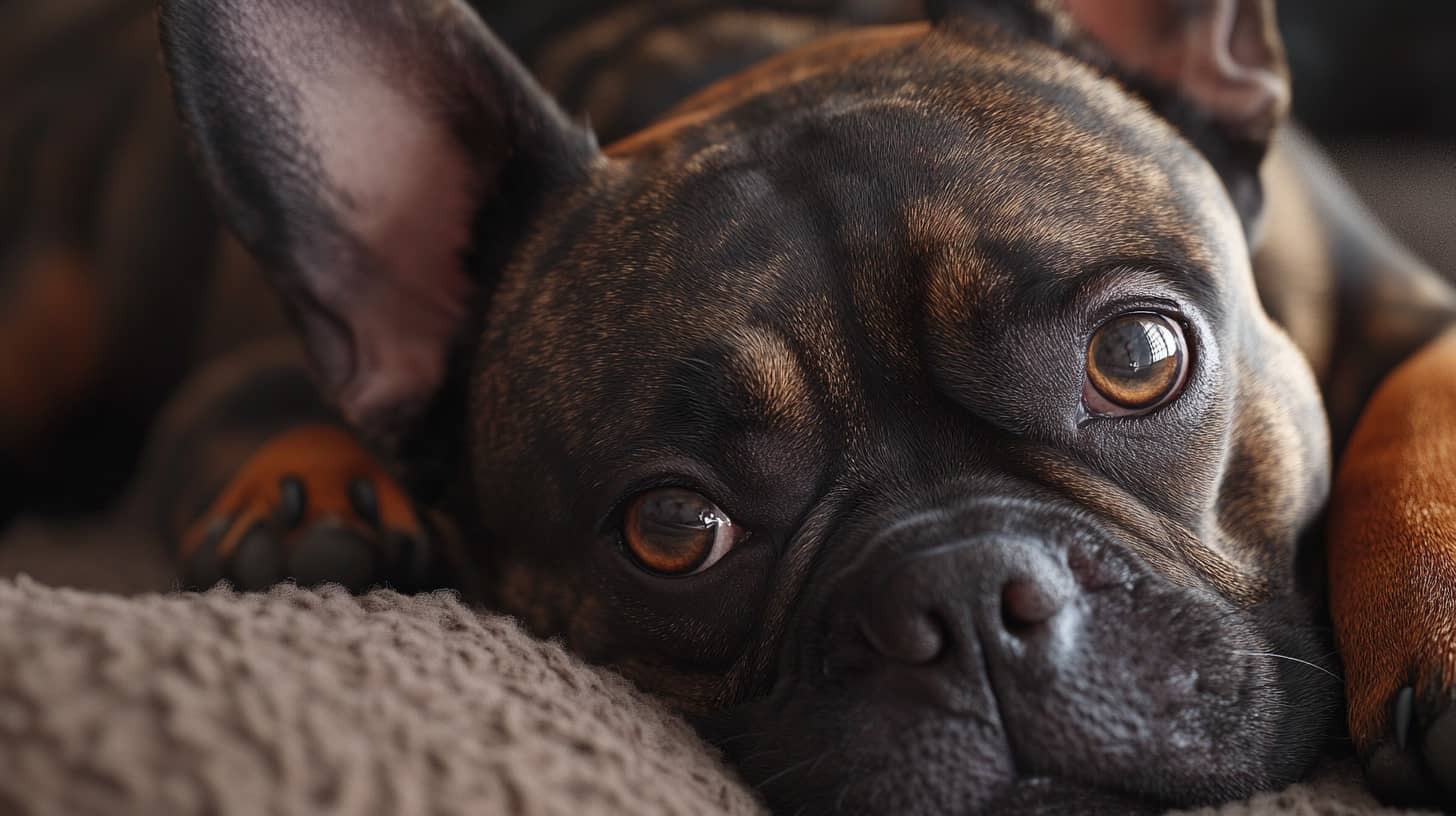 Chiot joueur s'amusant avec ses compagnons de la portée