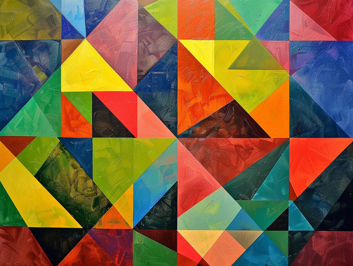 Image représentant l'illusion de scintillement avec des motifs géométriques donnant une impression de mouvement
