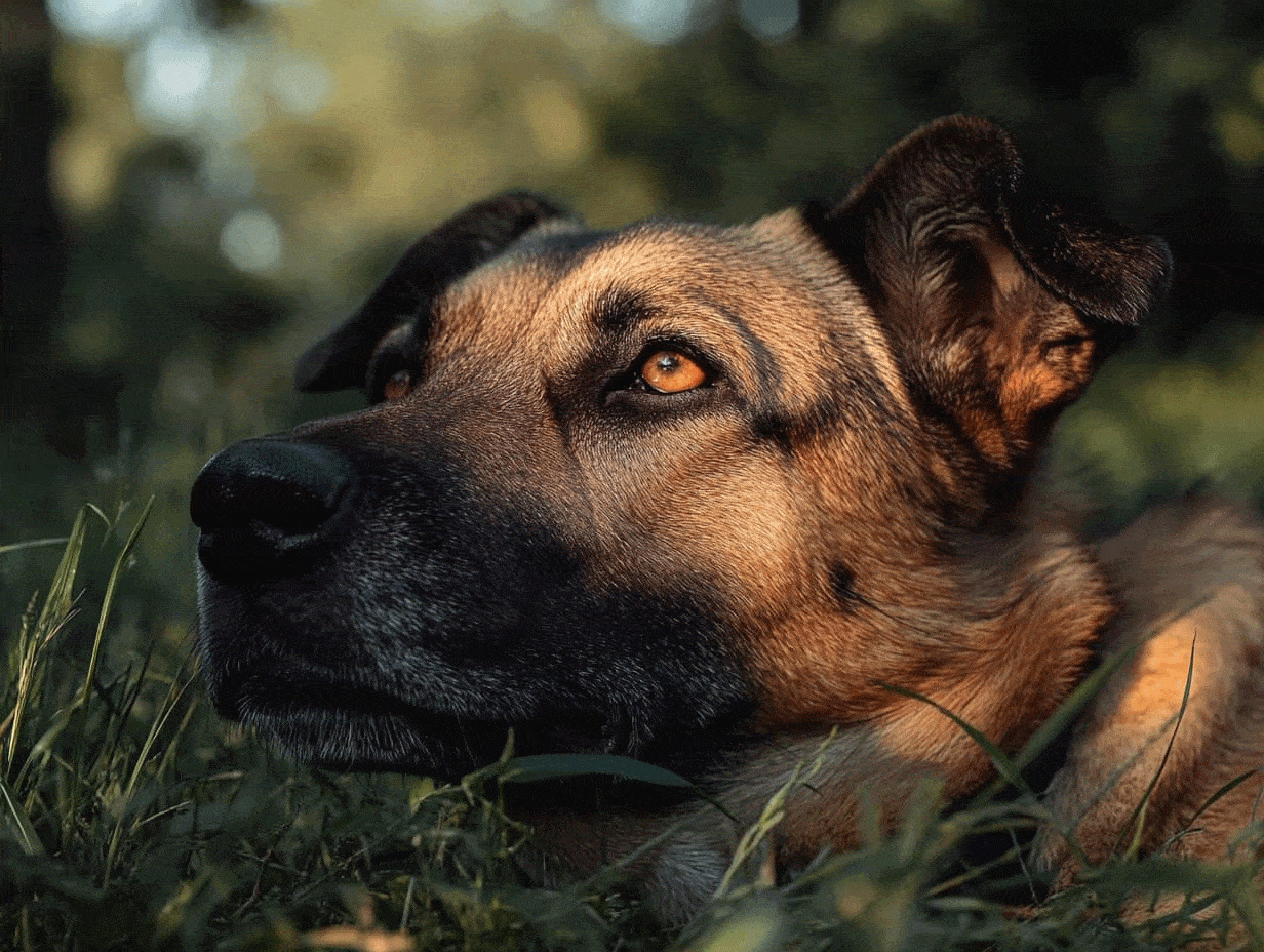 Chiot curieux reniflant une nouvelle odeur