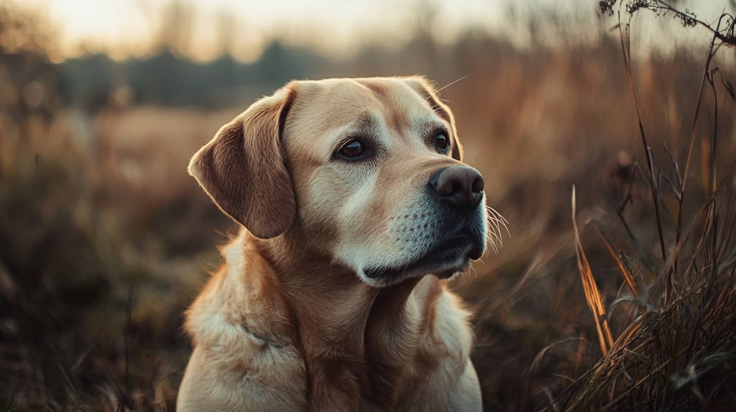 Chien de petite taille jouant avec un autre compagnon canin