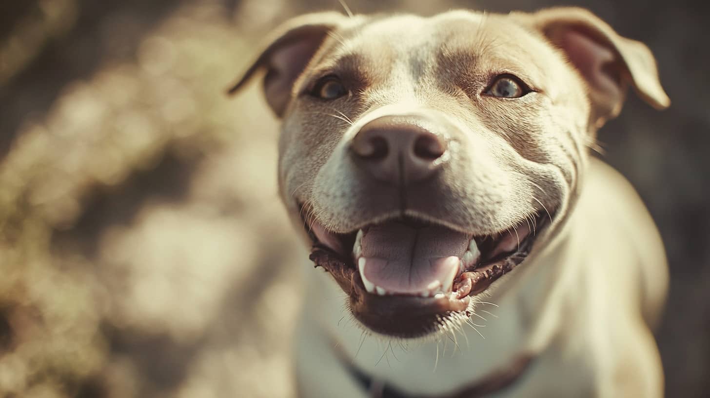 Chiot jouant dans un champ ouvert au soleil