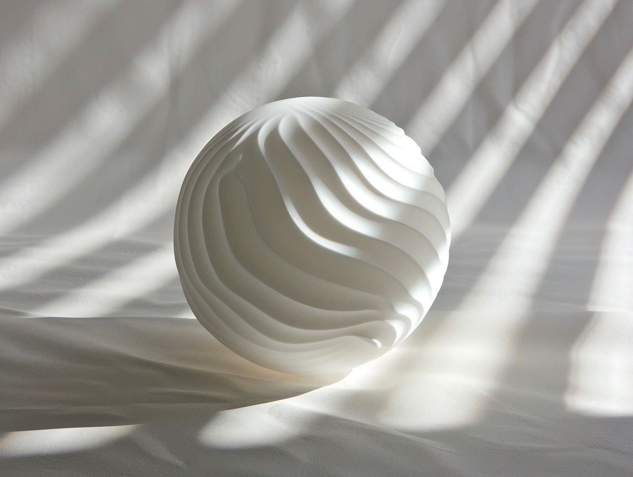 Exemple visuel d'illusion des images consécutives où une image lumineuse apparaît négative sur une surface blanche après l'observation prolongée