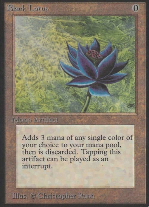 carte Black Lotus magic