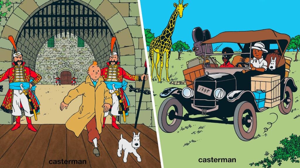 Milou en en Syldavie et au Congo - Casterman