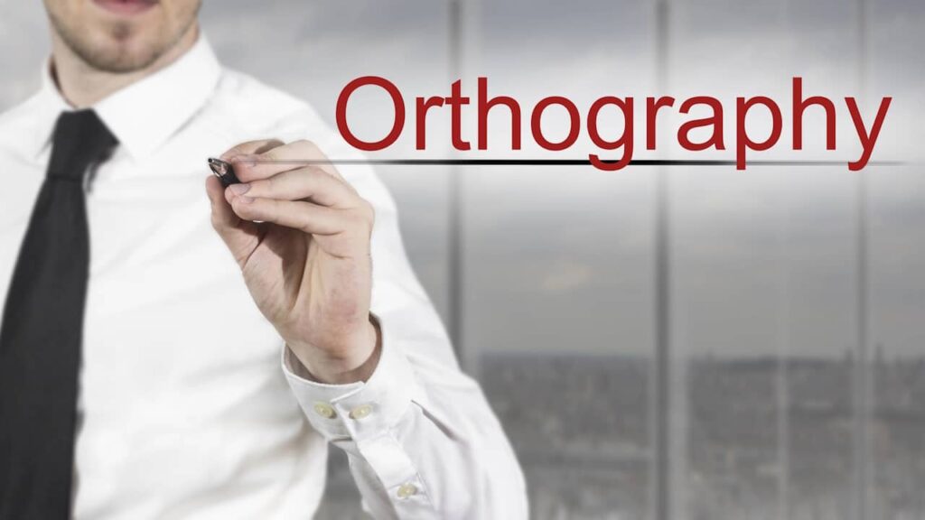 orthography