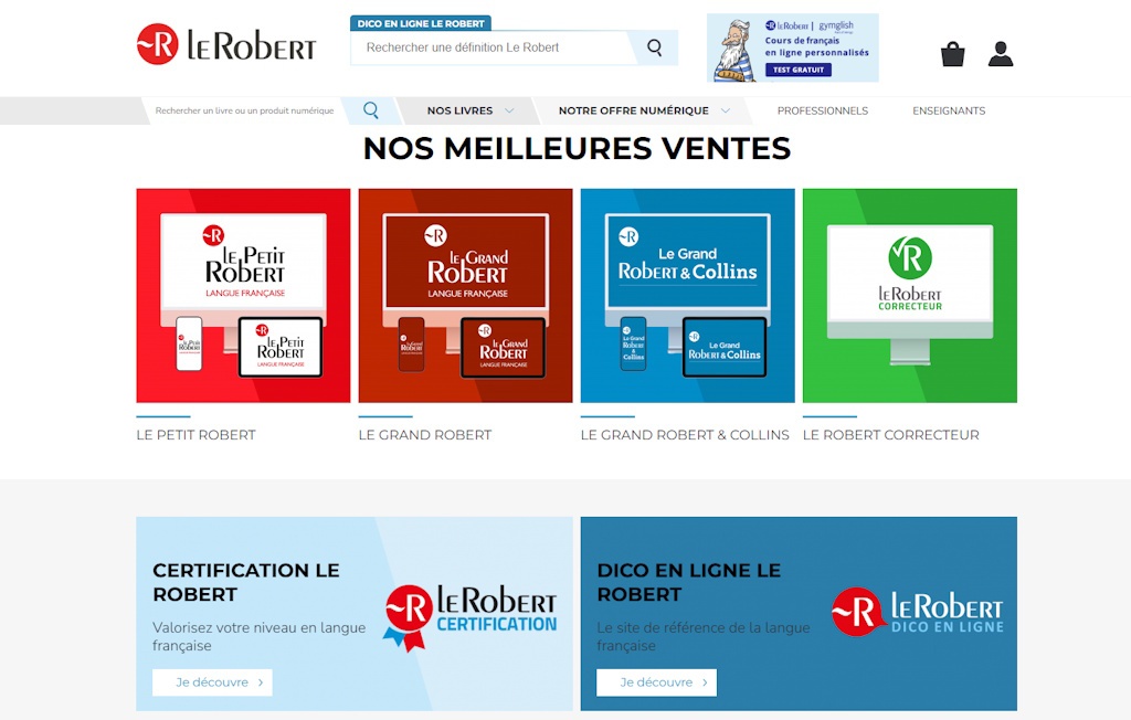 le robert meilleures ventes