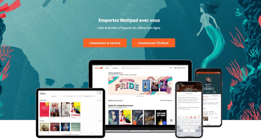 wattpad application