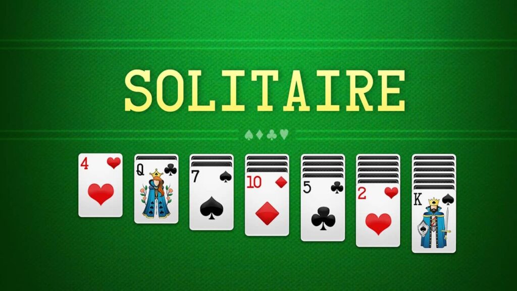 jeu de cartes solitaire