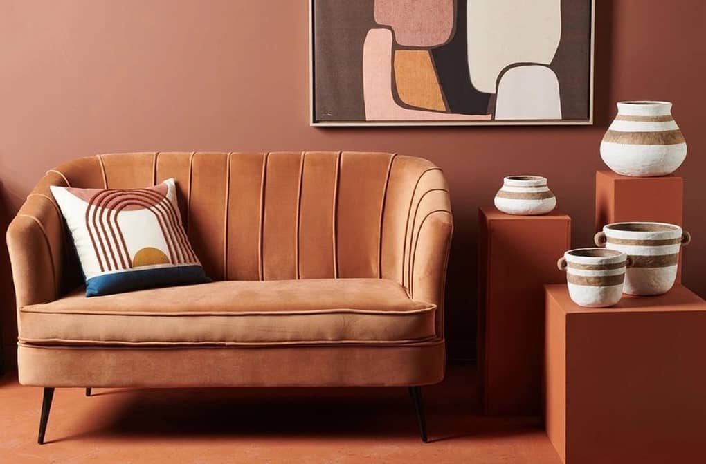 couleur terracotta en décoration