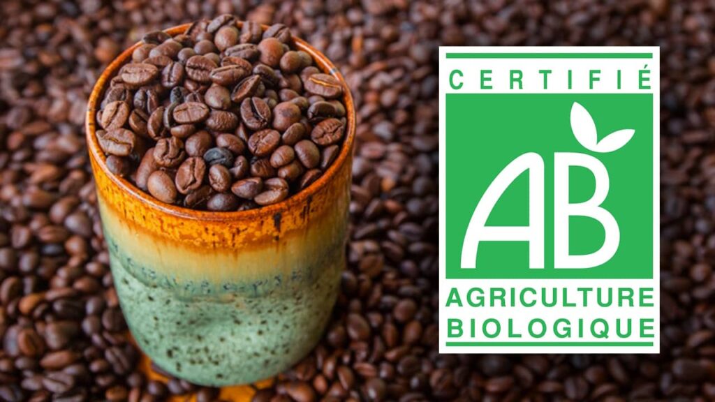 café en grain biologique