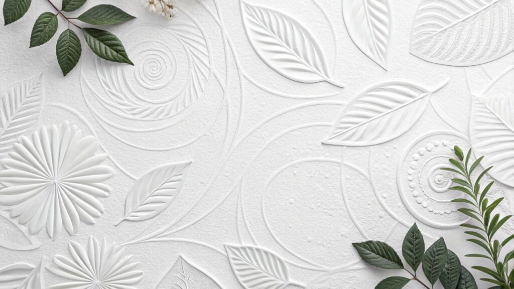 papier peint relief