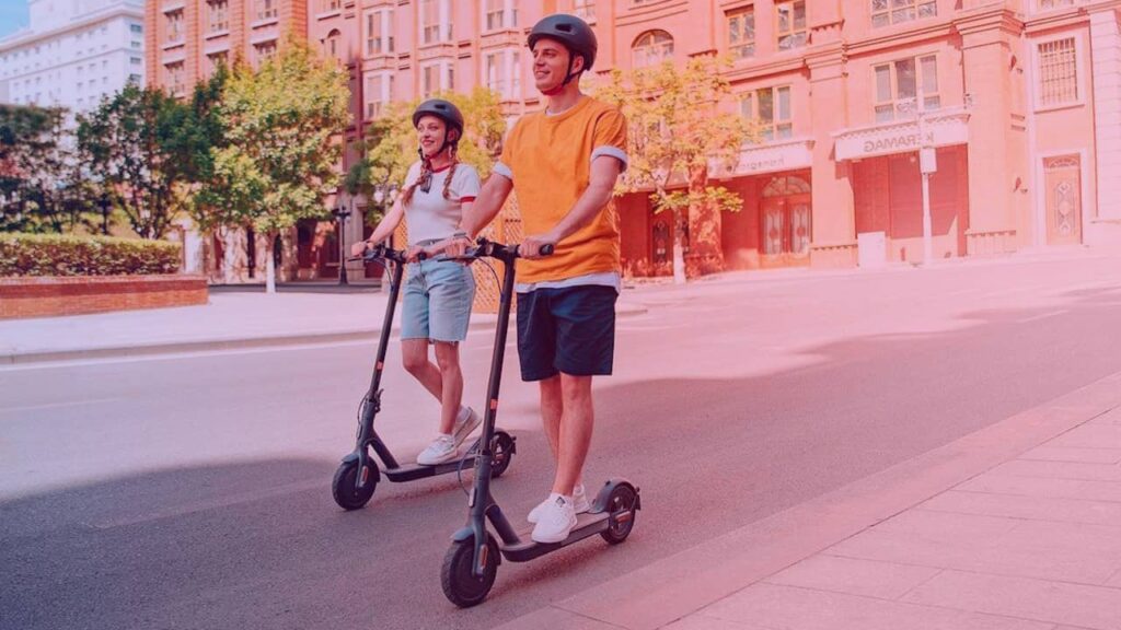 trottinette électrique déplacement ville