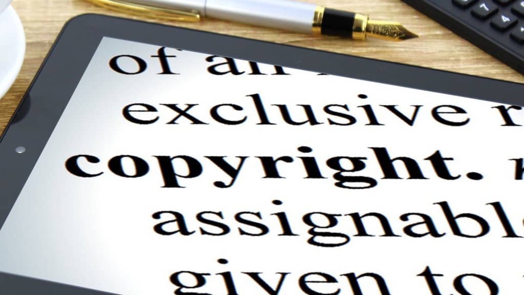 droits d’auteur en ligne pour les œuvres littéraires