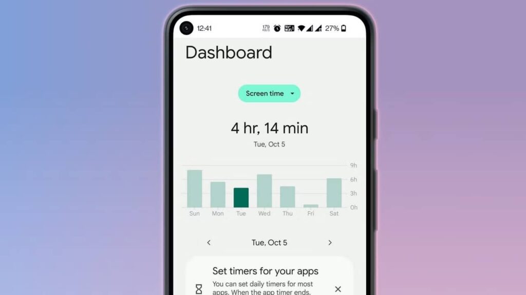 temps écran smartphone