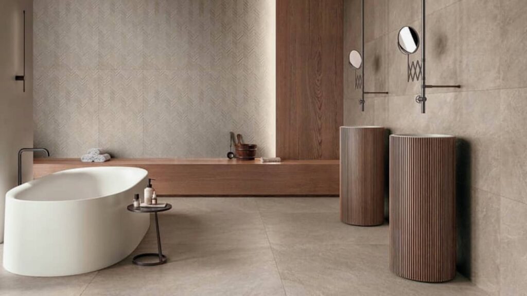 carrelage grès cérame 3d