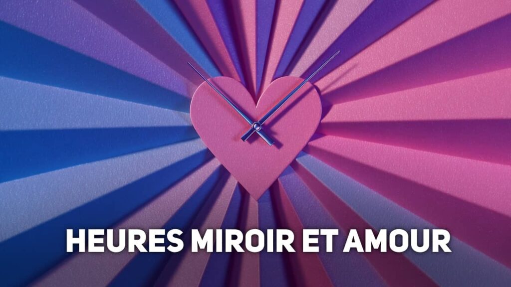 Heures miroir et amour : la signification des 24 heures doubles