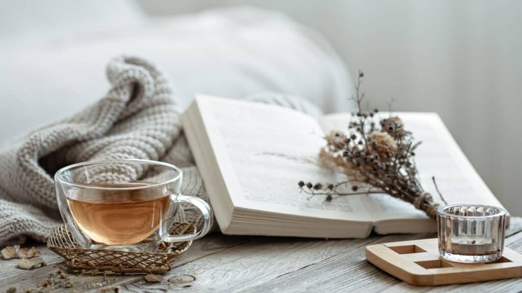 livre infusion interieur cosy