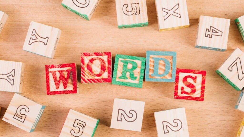 words