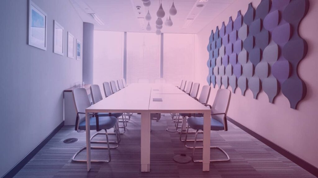 étude acoustique salle de réunion