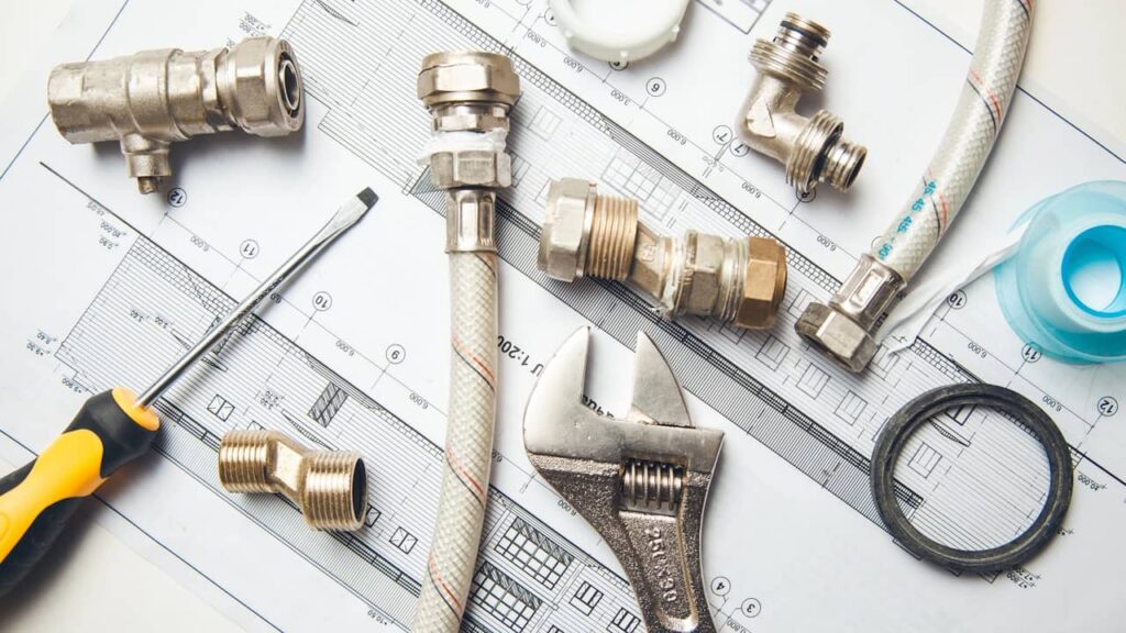 plan outils plomberie