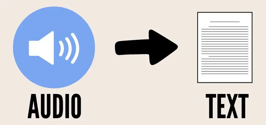 retranscription audio en texte