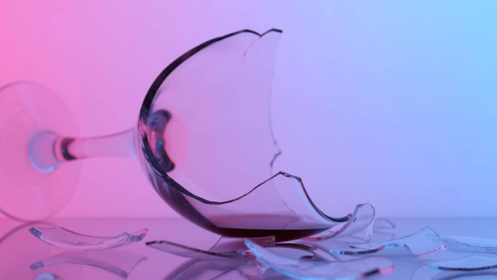 verre cassé