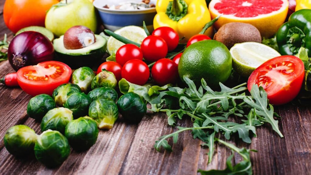 alimentation fraiche et variee