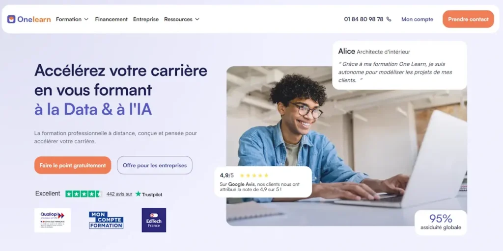 formation logiciel one learn